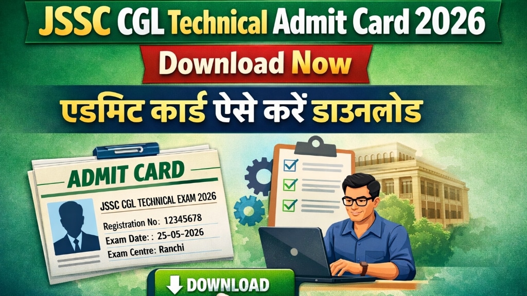 JSSC CGL Technical Admit Card 2026